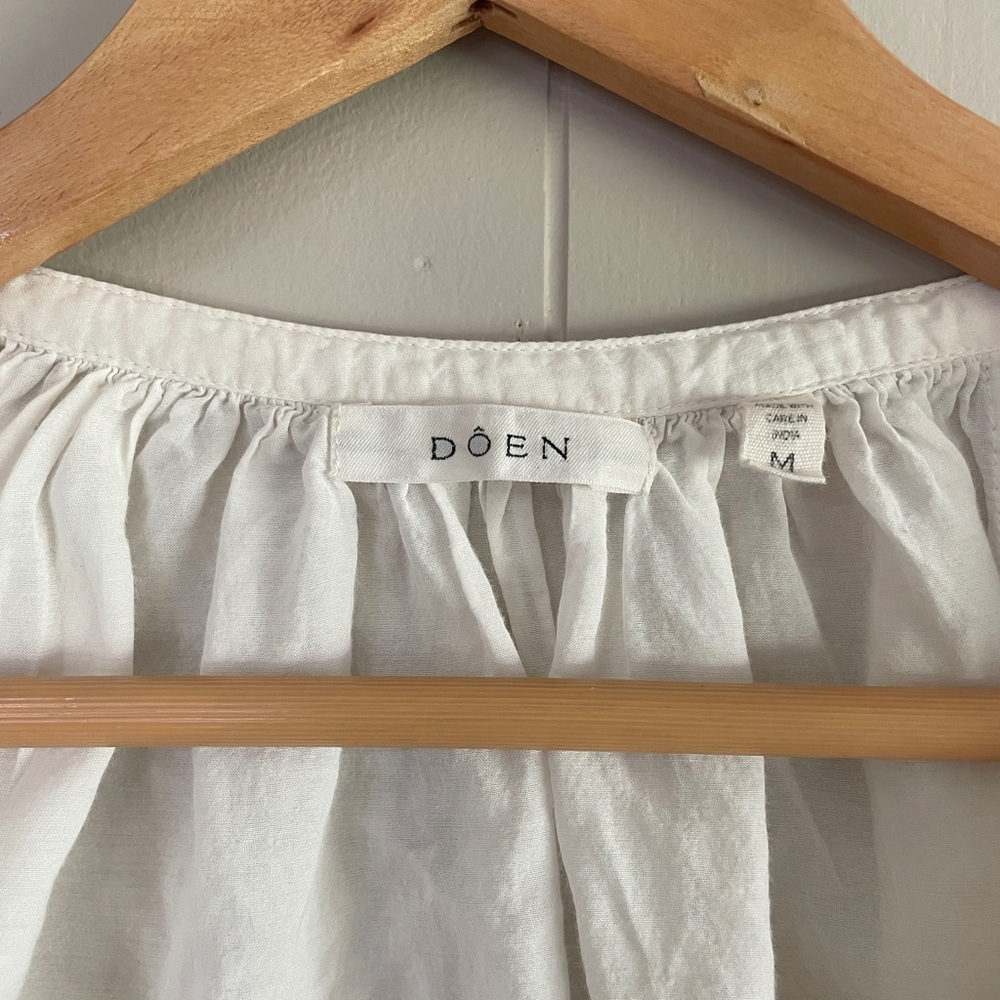Dôen June Top in Salt (M)
